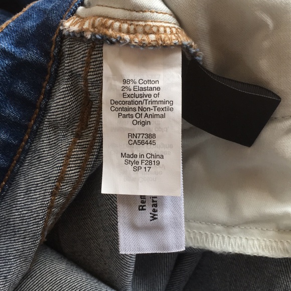 Madewell The Slim Boyjeans distressed womens 27 - Picture 11 of 15